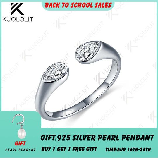 Kuololit 0.7CTW Lab Grown Diamond Band Rings for Women Men Solid 18K 14K 10K 585 White Gold Wedding Band for Christmas Gift