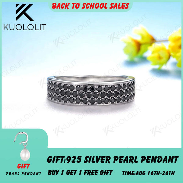 Kuololit 0,94 Karat Moissanit-Ring für Damen und Herren, massiver 14K/10K-Goldring, ideal als Geschenk zum Jahrestag, zur Verlobung, zu Partys oder Weihnachten.