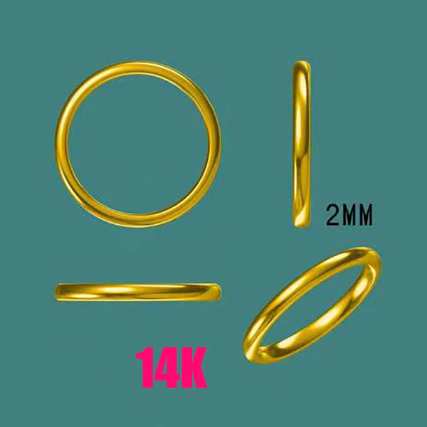 Kuololit 750 18K 14K 10K Couple Rings for Women Men White Gold Luxury Ring for Engagement Anniversary Party  Wedding Size 10