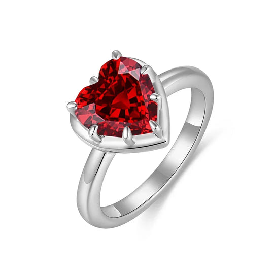Kuololit  Lab Padparadscha Natural Garnet GemstoneRings for Women Solid 14K 10K 585 Yellow Gold for Engagement Wedding Christmas