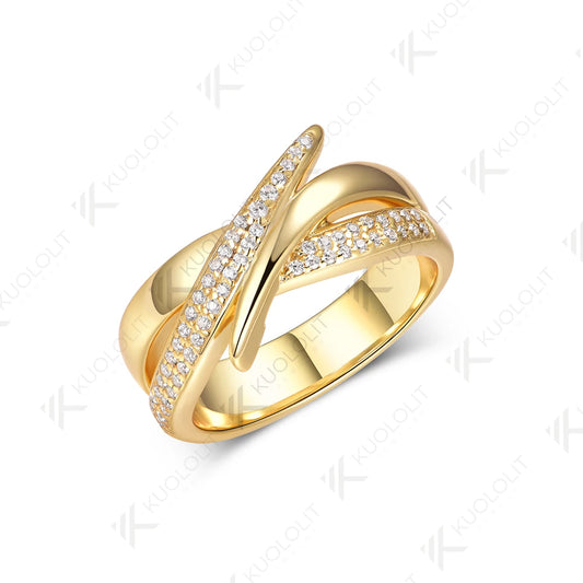 Kuololit 0.23CTW Lab Grown Diamond Engagement Ring for Women Solid 18K 14K 10K 585 White Gold D VS1Ring for Engagement Christmas