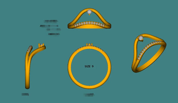 KuololitPT900 Lab Grown Diamonds Engagement Rings for Women Solid Platinum 900 Gold for Engagement Wedding Band Christmas Gifts