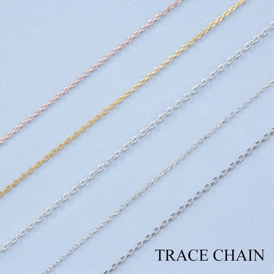 Kuololit Solid 925 Sterling Chain 40cm-60cm Box Chain Necklace for Women Girls Kids Children Christmas Gift Wholesale Jewelry