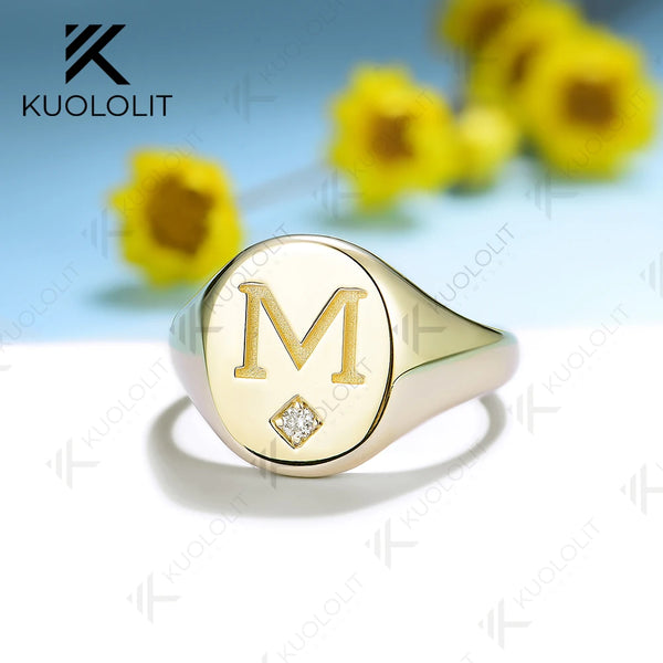 Kuololit 0.03CT Lab Grown Diamond Band – Dainty Stackable Eternity Ring for Women Men