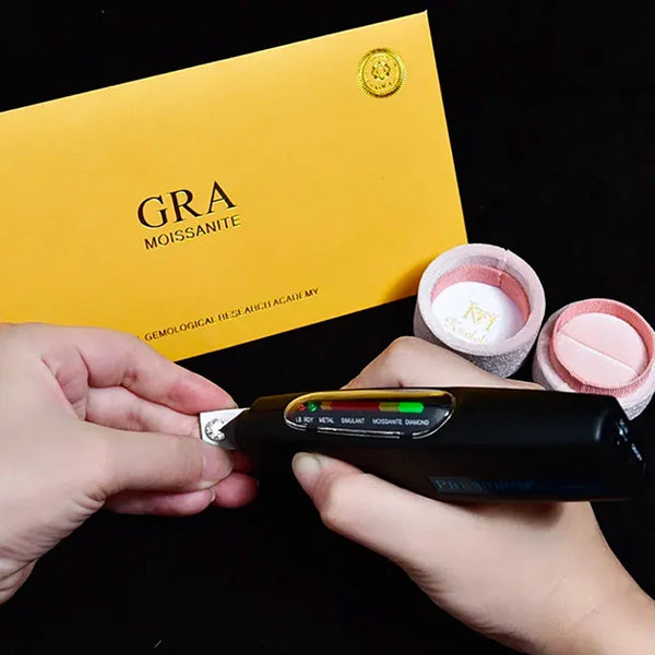 Kuololit 6.3CTW Emerald and Oval Moissanite Rings for Men Women Yellow Gold 18K 14K 10K Sliver Band Ring for Engagement Wedding