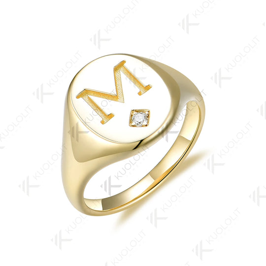 Kuololit 0.03CT Lab Grown Diamond Band – Dainty Stackable Eternity Ring for Women Men