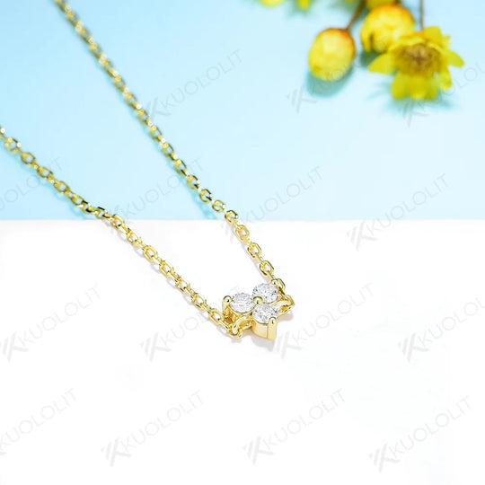 Kuololit Moissanite Bracelets for Women Men 585 18K 10K Adjustable Chains Charm Bracelets for Engagement Party Christmas Gifts