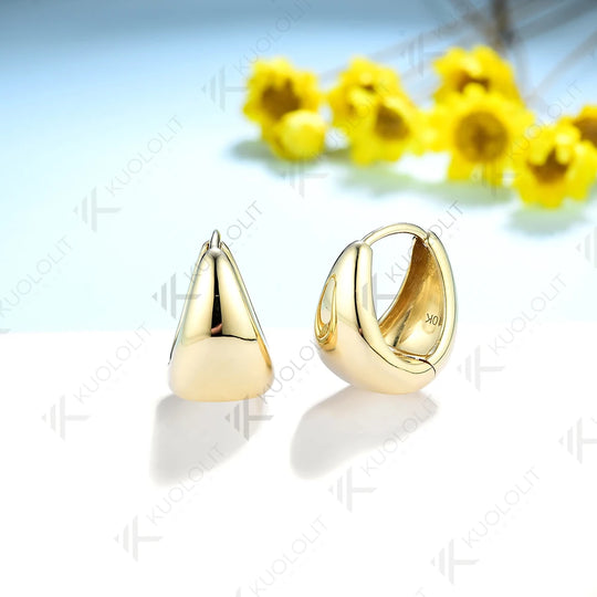 Kuololit Length13 Wide14 Earrings for Women Authentic 925 10k 14k 18k Sterling Silver Серьги for Wedding Engagement Christmas