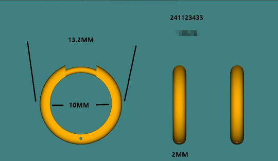 Kuololit Hoop Earrings R for Women Solid 18K 14K 10K Gold Earrings for Anniversary Engagement Gifts Party Christmas Classic