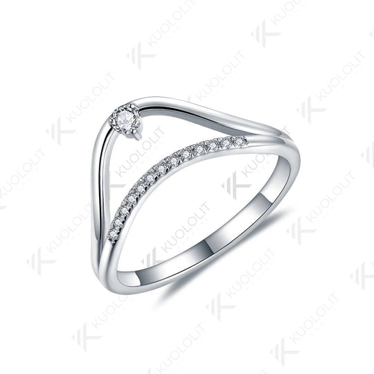 KuololitPT900 Lab Grown Diamonds Engagement Rings for Women Solid Platinum 900 Gold for Engagement Wedding Band Christmas Gifts